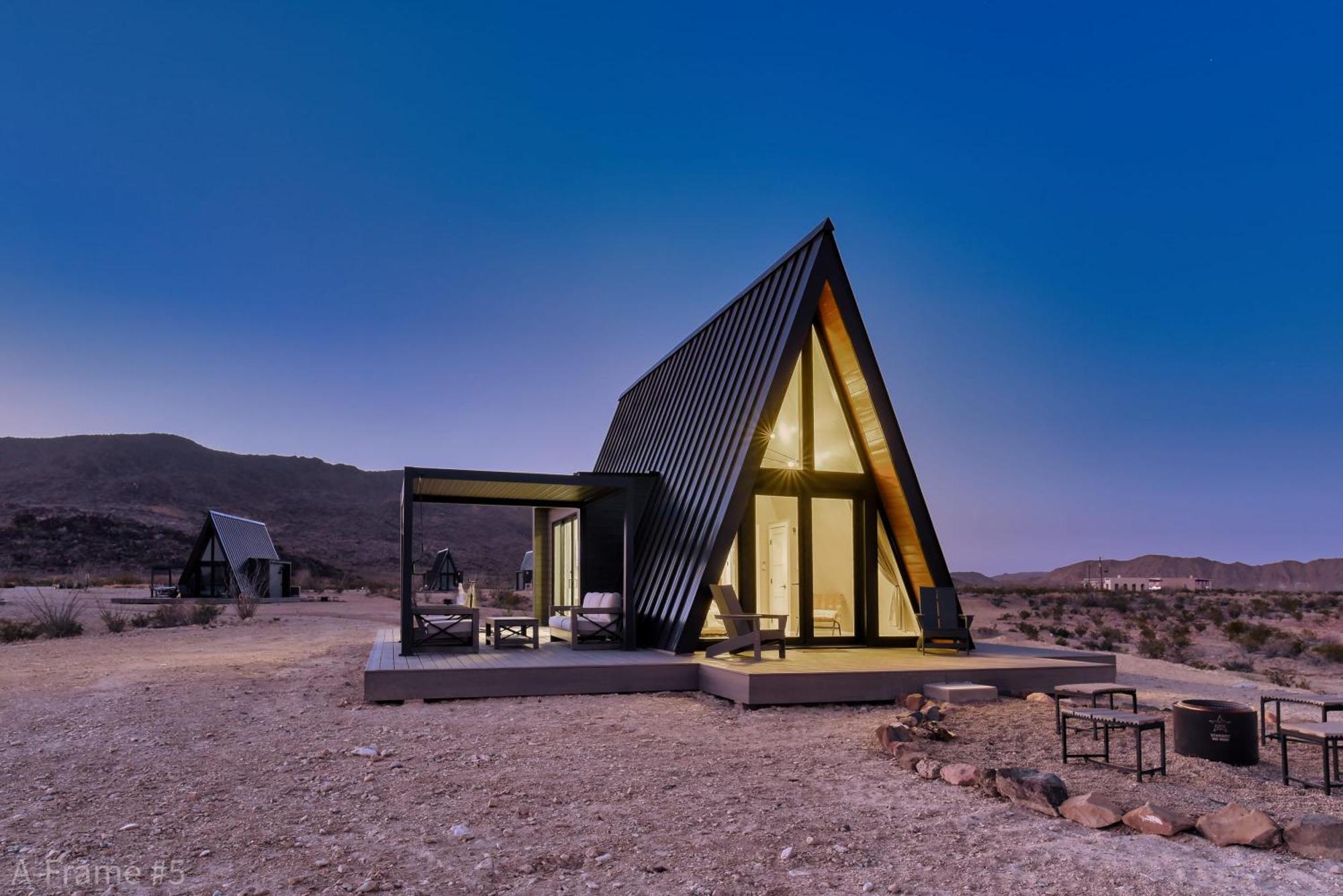 Villa Stardust Big Bend Luxury A-Frame#5 Great Views Terlingua Exterior foto