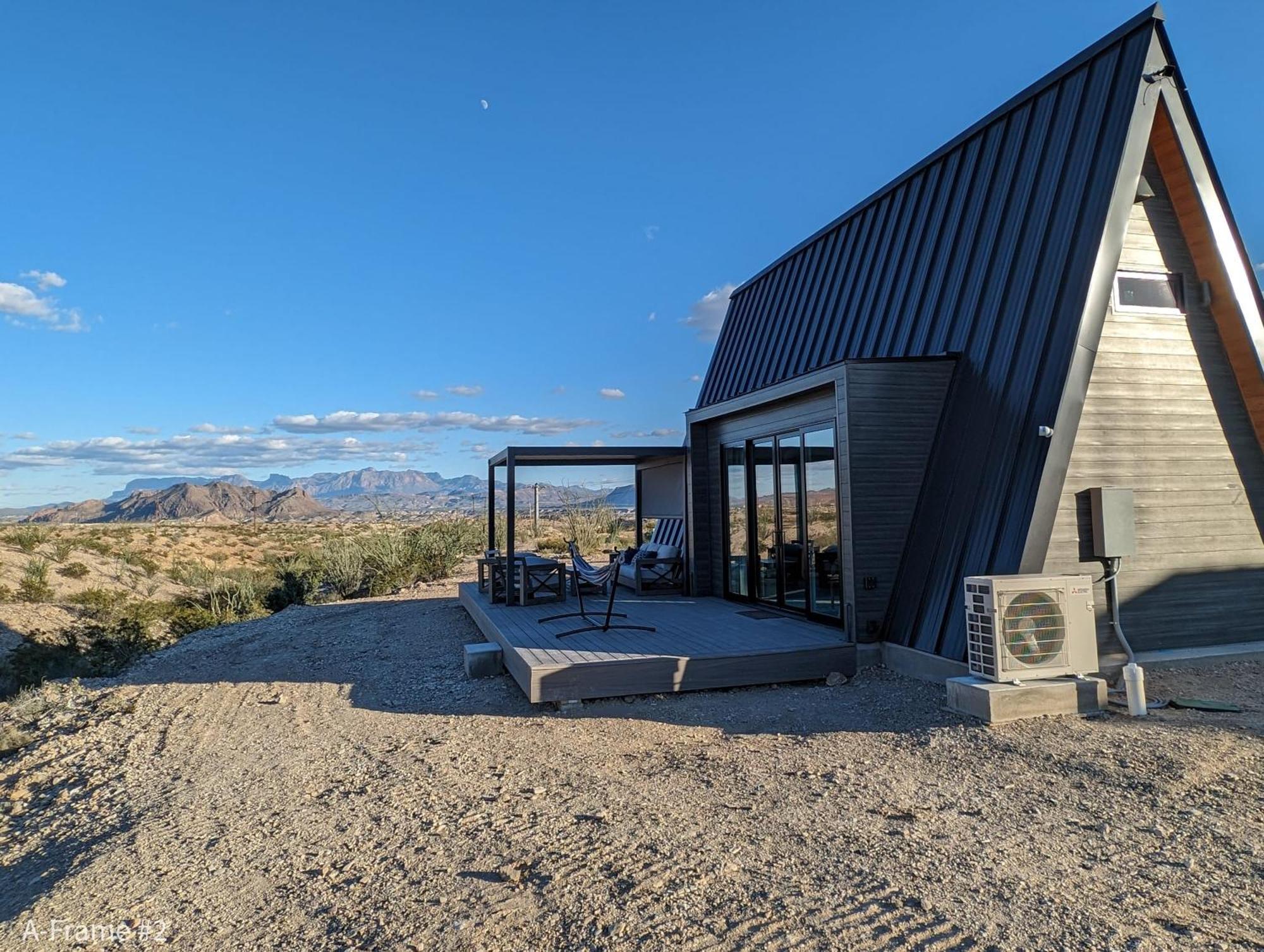 Villa Stardust Big Bend Luxury A-Frame#5 Great Views Terlingua Exterior foto