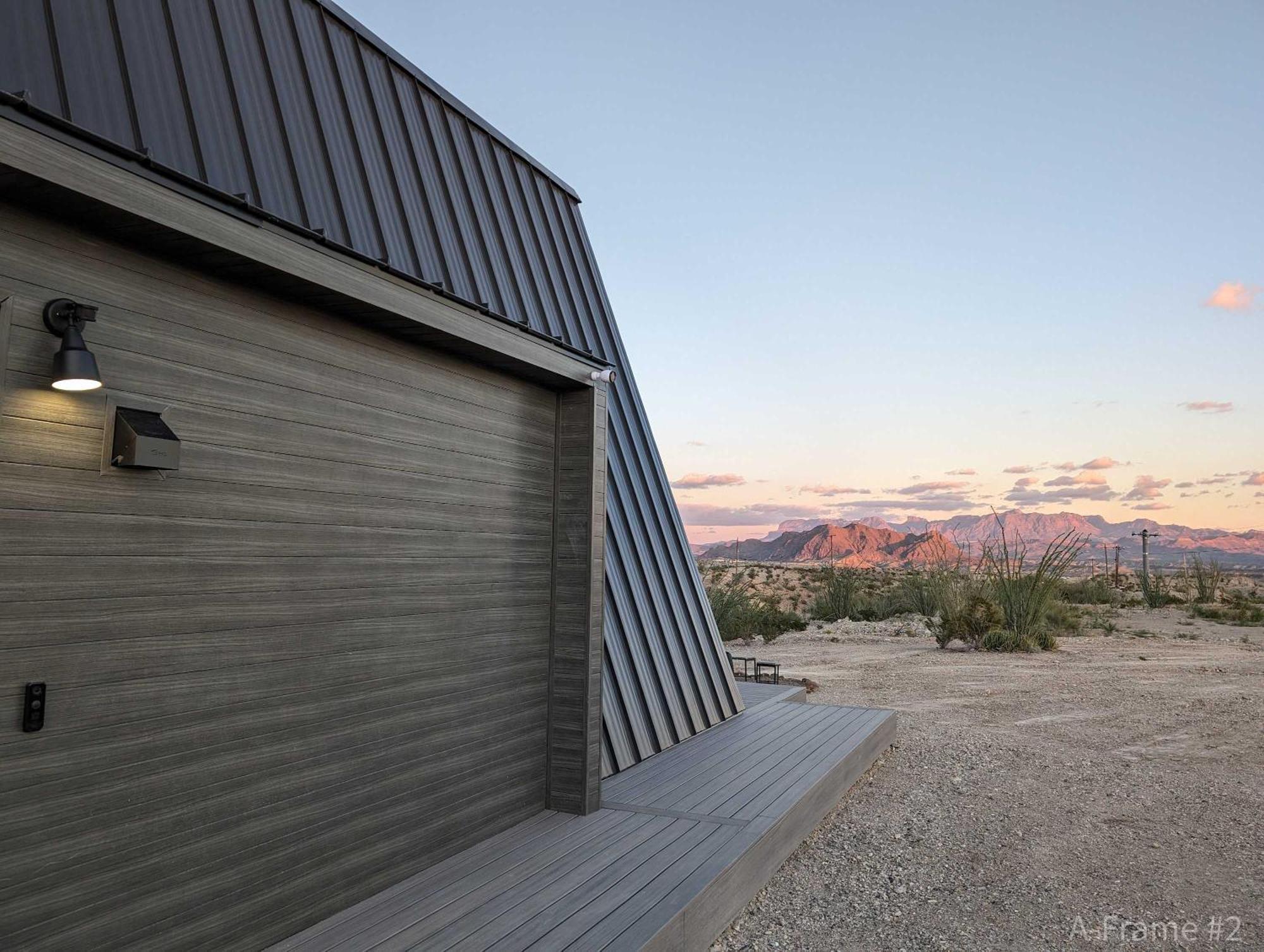 Villa Stardust Big Bend Luxury A-Frame#5 Great Views Terlingua Exterior foto