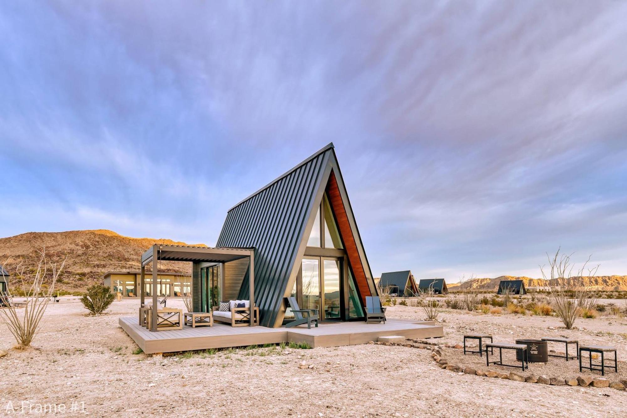Villa Stardust Big Bend Luxury A-Frame#5 Great Views Terlingua Exterior foto