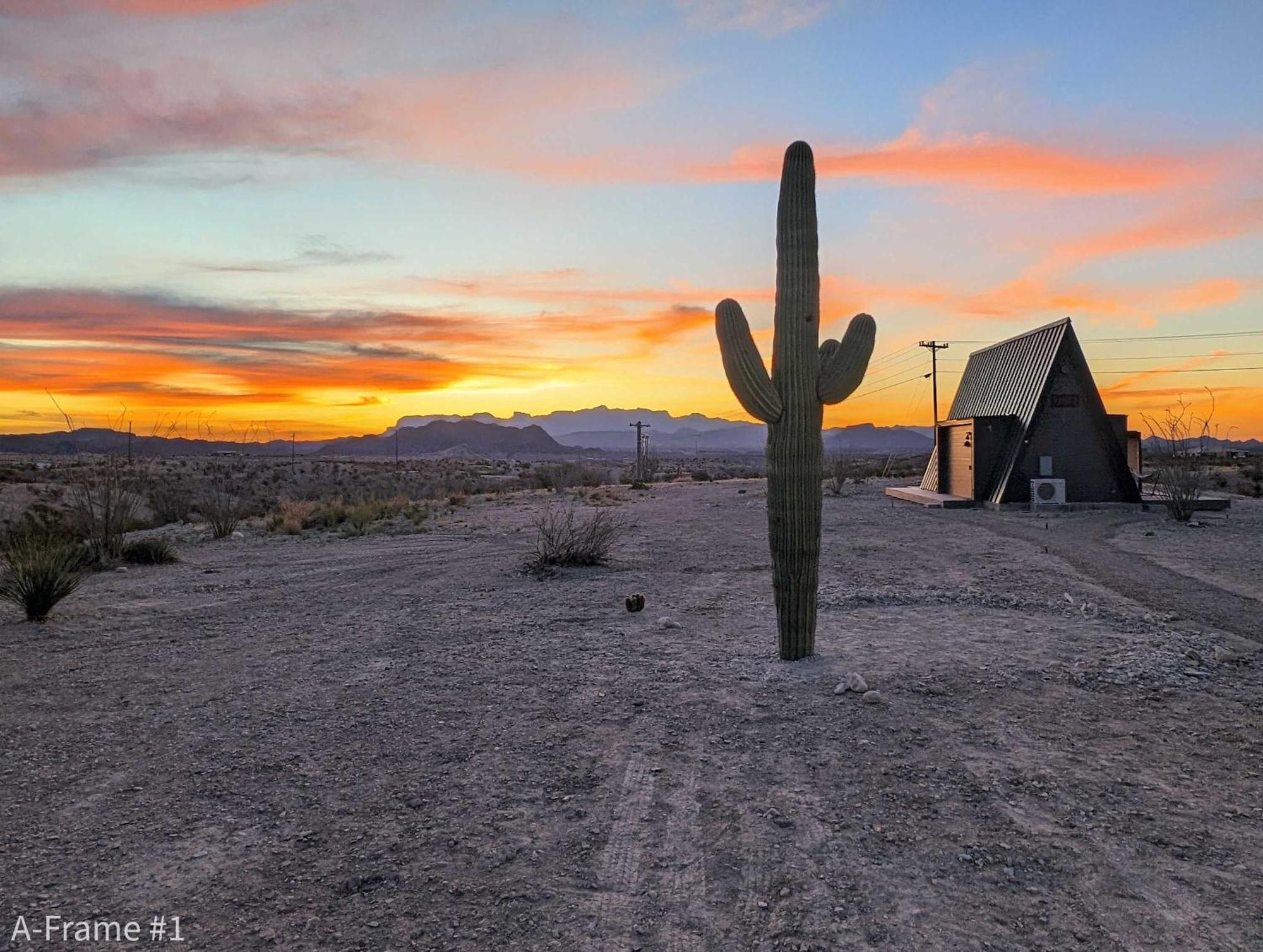 Villa Stardust Big Bend Luxury A-Frame#5 Great Views Terlingua Exterior foto